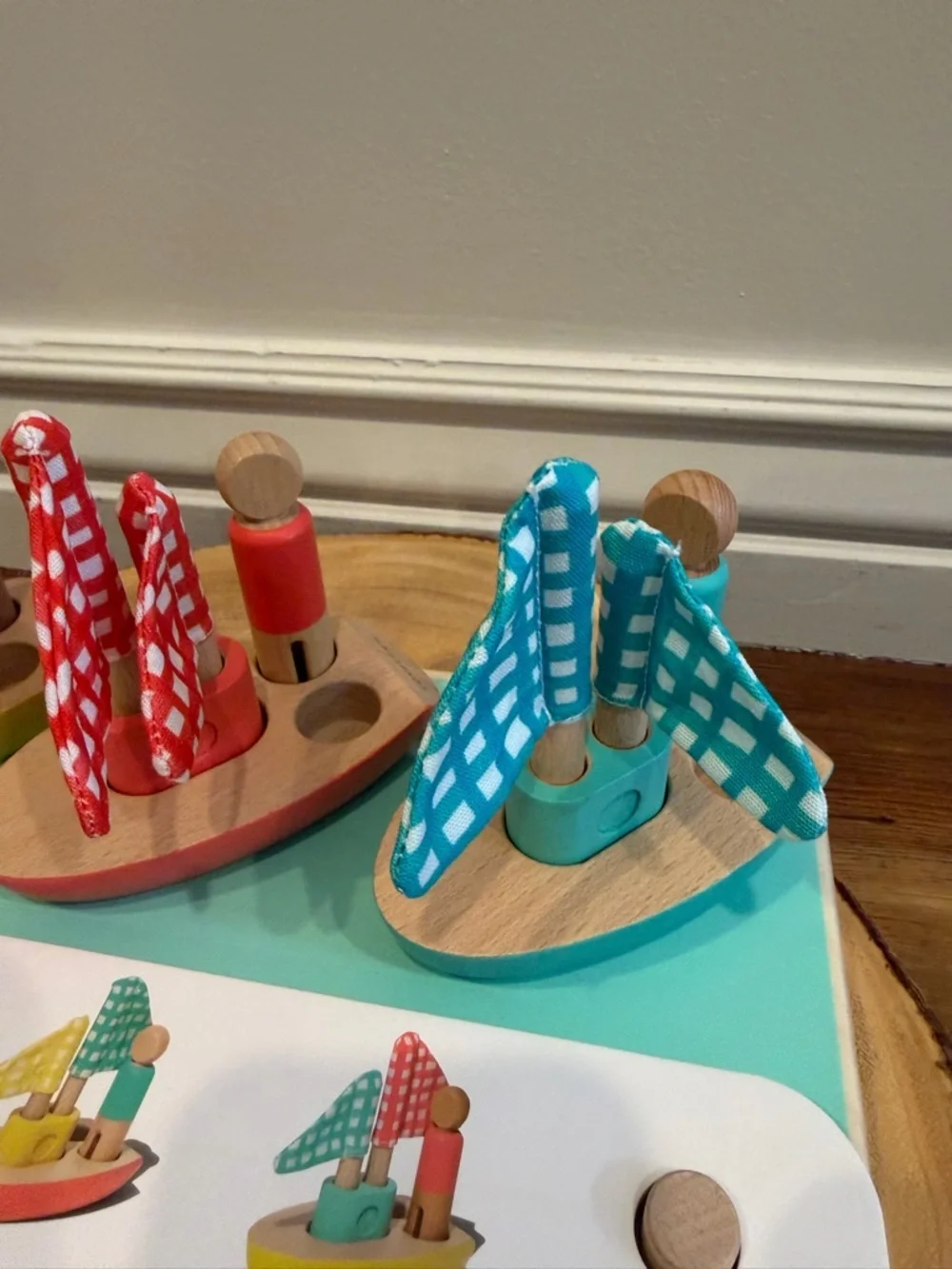 Lovevery Pattern Match Boats & Cards Set The Analyst Play Kit COMPLETE
